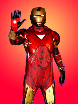 iron man licensed costume marvel superhero party enterainment new jersey nj