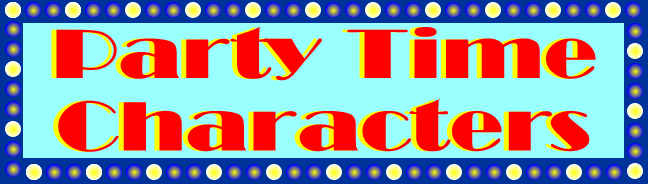 party time characters new york new jersey entertainment