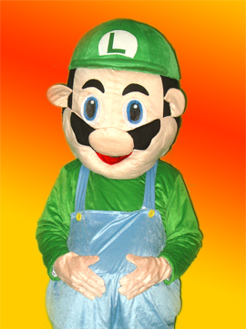 luigi super mario brothers children's birthday nj party